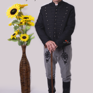 Férfi zsinóros nadrág szürke