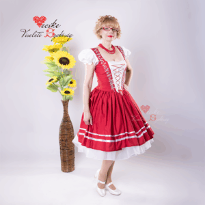 Magyaros sujtászsinóros ruha