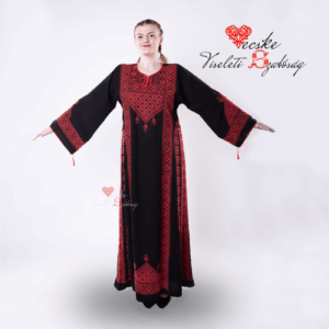 Egyedi keresztöltéses női míves kaftán